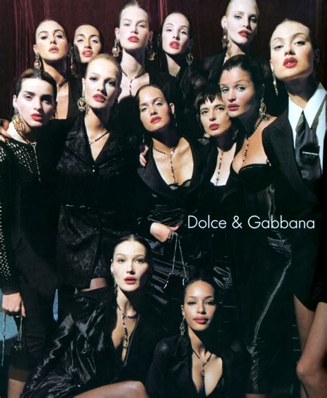 Dolce and Gabbana, Spring/Summer 1995 